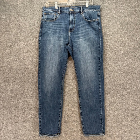 Lucky Brand Other - Lucky Brand 110 Slim Jeans Mens 34x30 Blue Stretch Denim Casual Classic Everyday